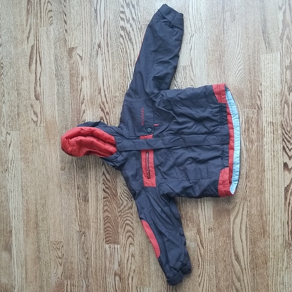 (4T) Columbia Youth Toddler Winter Coat Waterproof Fabric + Made Water Resistant - Picture 1 of 8
